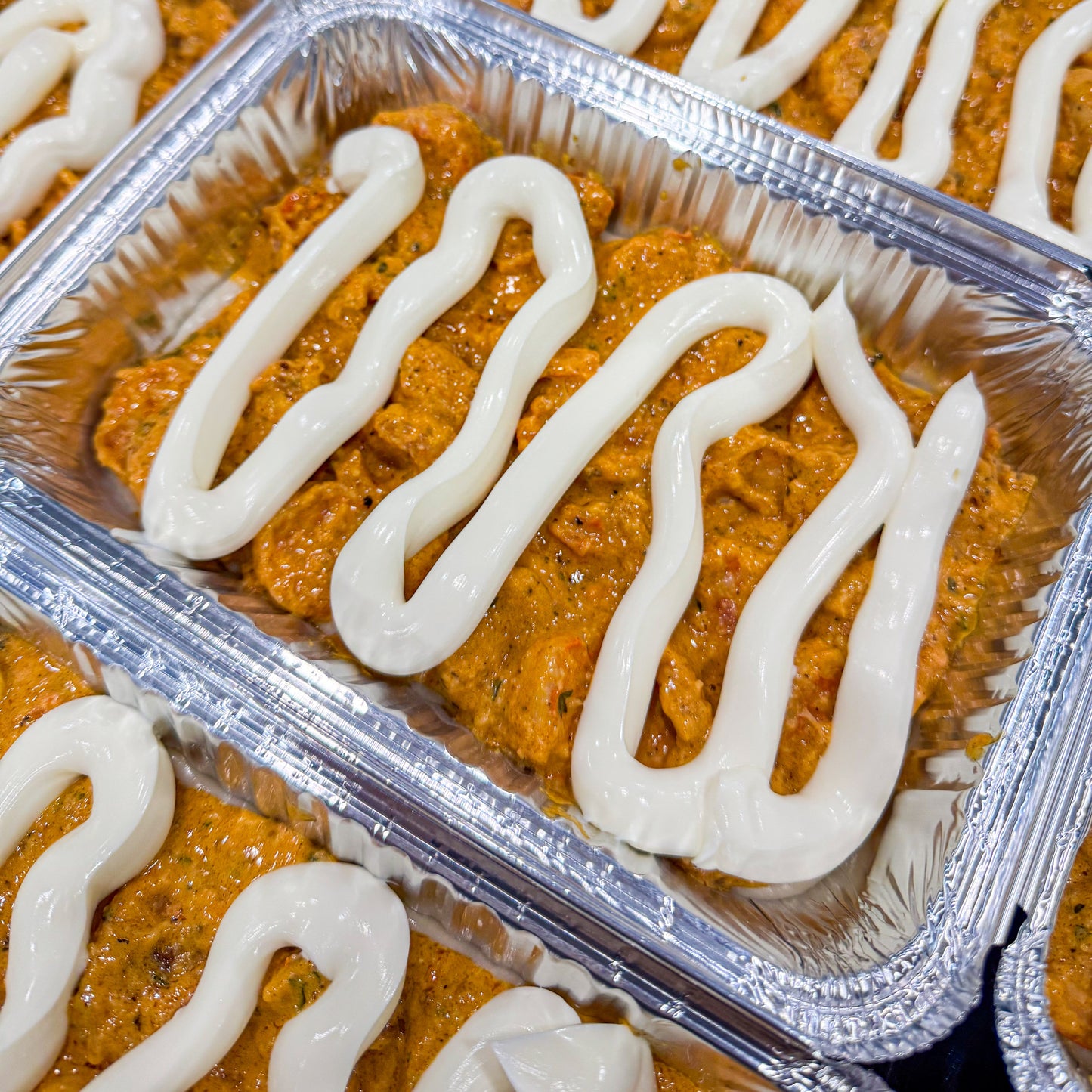 (CONG.) Escondidinho de Creme de Mandioca com Camarão ao Molho Catupiry
