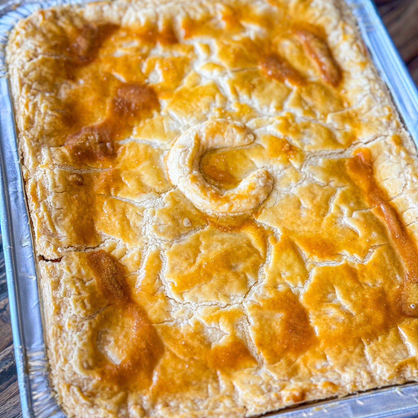 Empadão de Camarão com Catupiry (congelado, deve ser finalizado ao forno pelo cliente)