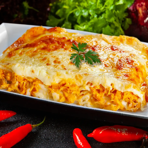 Lasanha de Frango Cremosa