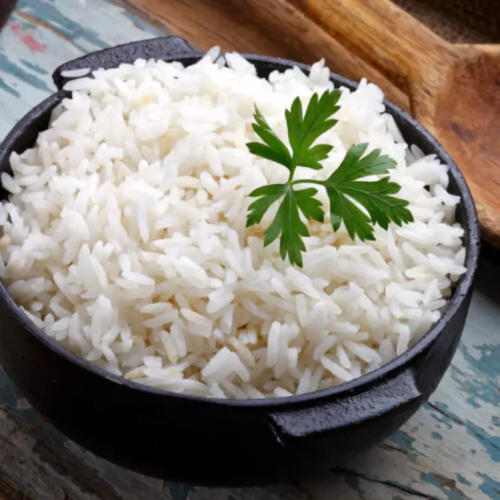 (SIDE) Arroz branco.