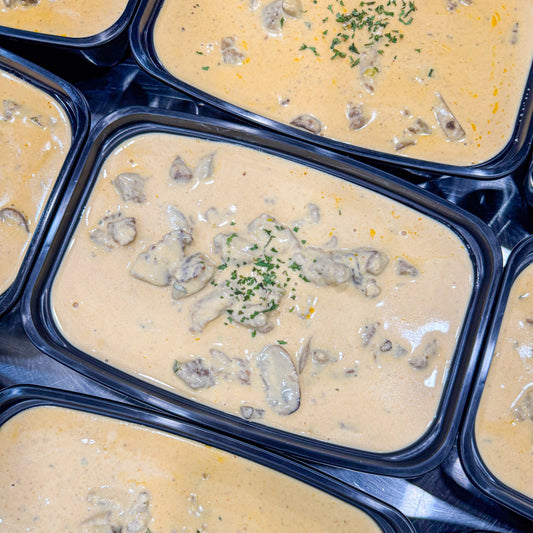(CONG) Filet Mignon Stroganoff with Mushrooms
