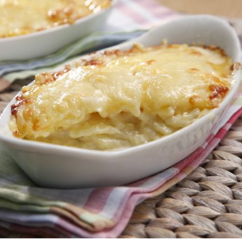 Batata Cremosa Gratinada