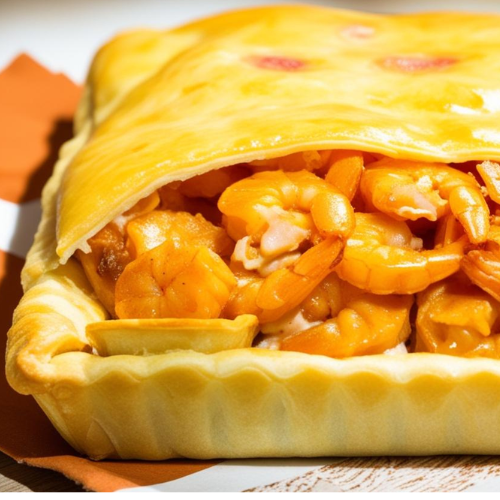 Empadão de Camarão com Catupiry