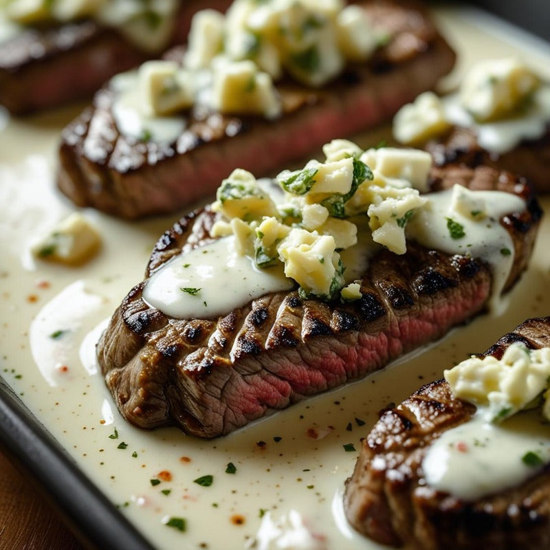 Filet Mignon with Gorgonzola Sauce