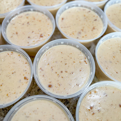 Sweet corn Pudding with peanuts (Frozen)