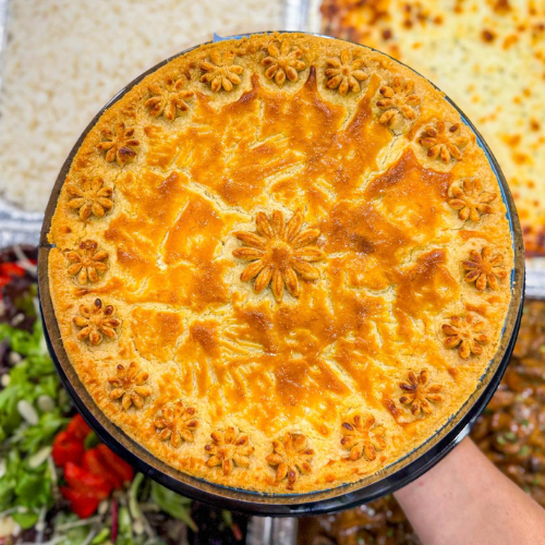 (CATERING) Empadão de Camarão com Catupiry