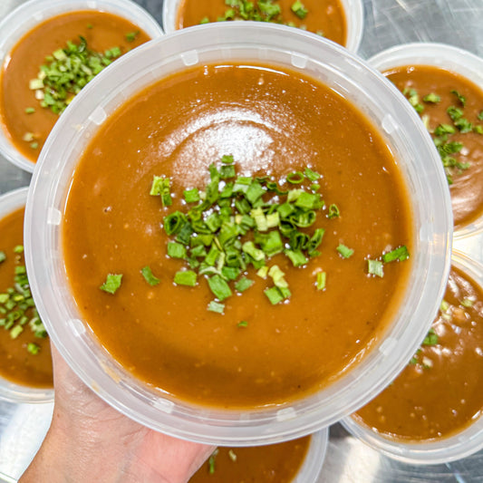 Caldo de Feijão carioca com Macarrãozinho