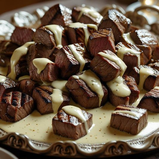 Filet Mignon with Catupiry Cheese Sauce